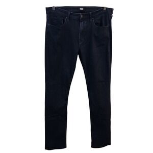 EUC PAIGE Federsl Deep Indigo Slim Straight Leg Jeans 36